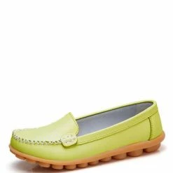 Nuheel® Single Shoes Nuheel Leather Nursing Shoes Plus Size Loafers For Women Casual Shoes 11.5