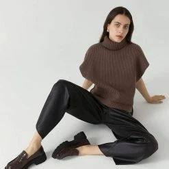 Nuheel® Nuheel Leather Crocodile Pattern Platform Loafers For Women Unisex Designer Shoes