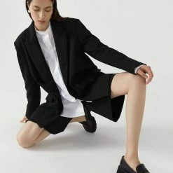 Nuheel® Nuheel Leather Crocodile Pattern Platform Loafers For Women Unisex Designer Shoes