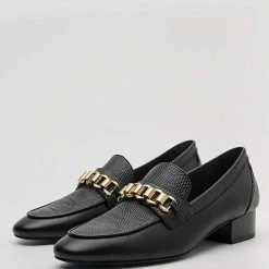 Nuheel® Nuheel Leather Penny Loafers For Women Flats Chain Designers Shoes 11 28 Nuheel® Nuheel Leather Penny Loafers For Women Flats Chain Designers Shoes 11