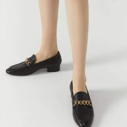 Nuheel® Nuheel Leather Penny Loafers For Women Flats Chain Designers Shoes 11 20 Nuheel® Nuheel Leather Penny Loafers For Women Flats Chain Designers Shoes 11