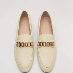 Nuheel® Nuheel Leather Penny Loafers For Women Flats Chain Designers Shoes 11 32 Nuheel® Nuheel Leather Penny Loafers For Women Flats Chain Designers Shoes 11