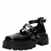 Nuheel® Nuheel Rivet Platform Mary Janes Buckle Mary Jane Shoes JK Uniform Ladies Janes Single Shoes