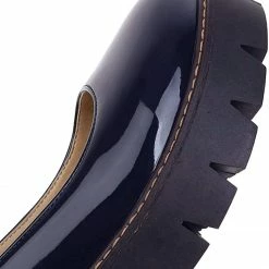 Nuheel® Woman Round Toe Ankle Strap Mary Jane Shoes For Women Low Chunky Heel Platform Pumps Dress Oxfords Shoes