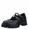 Nuheel® Nuheel Dark Platform Mary Janes Retro Mary Jane Shoes JK Uniform Ladies Janes 8 Single Shoes