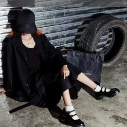 Nuheel® Nuheel Dark Platform Mary Janes Retro Mary Jane Shoes JK Uniform Ladies Janes 8 Single Shoes