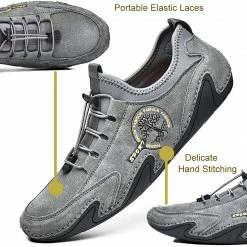 Nuheel® Man Mens Driving Loafers Shoes Casual Shoes Slip On Flat Loafers 40 Nuheel® Man Mens Driving Loafers Shoes Casual Shoes Slip On Flat Loafers