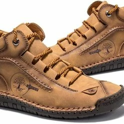 Nuheel® Mens Loafers Slip On Loafer Driving Shoes Leather Casual Walking Shoes Man