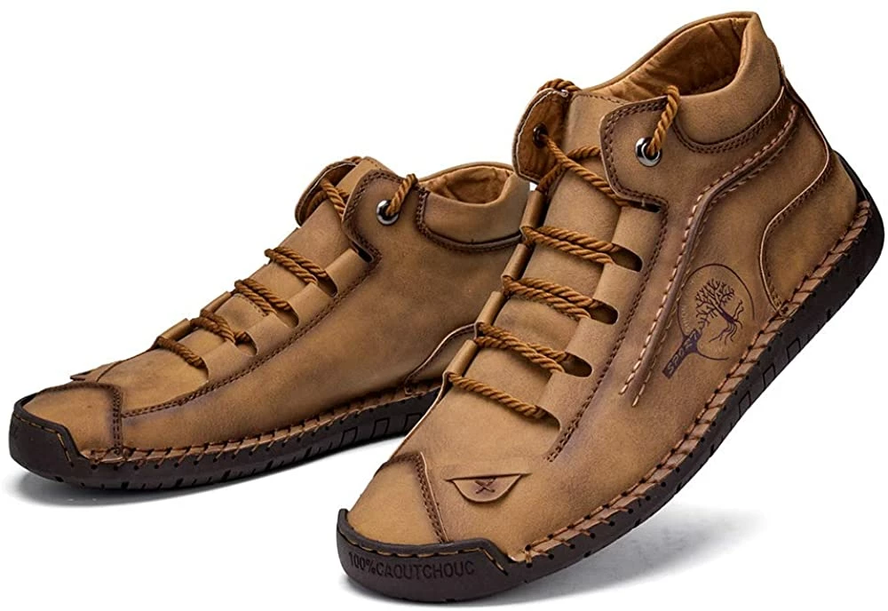 Nuheel® Mens Loafers Slip On Loafer Driving Shoes Leather Casual Walking Shoes Man 6 Nuheel® Mens Loafers Slip On Loafer Driving Shoes Leather Casual Walking Shoes Man