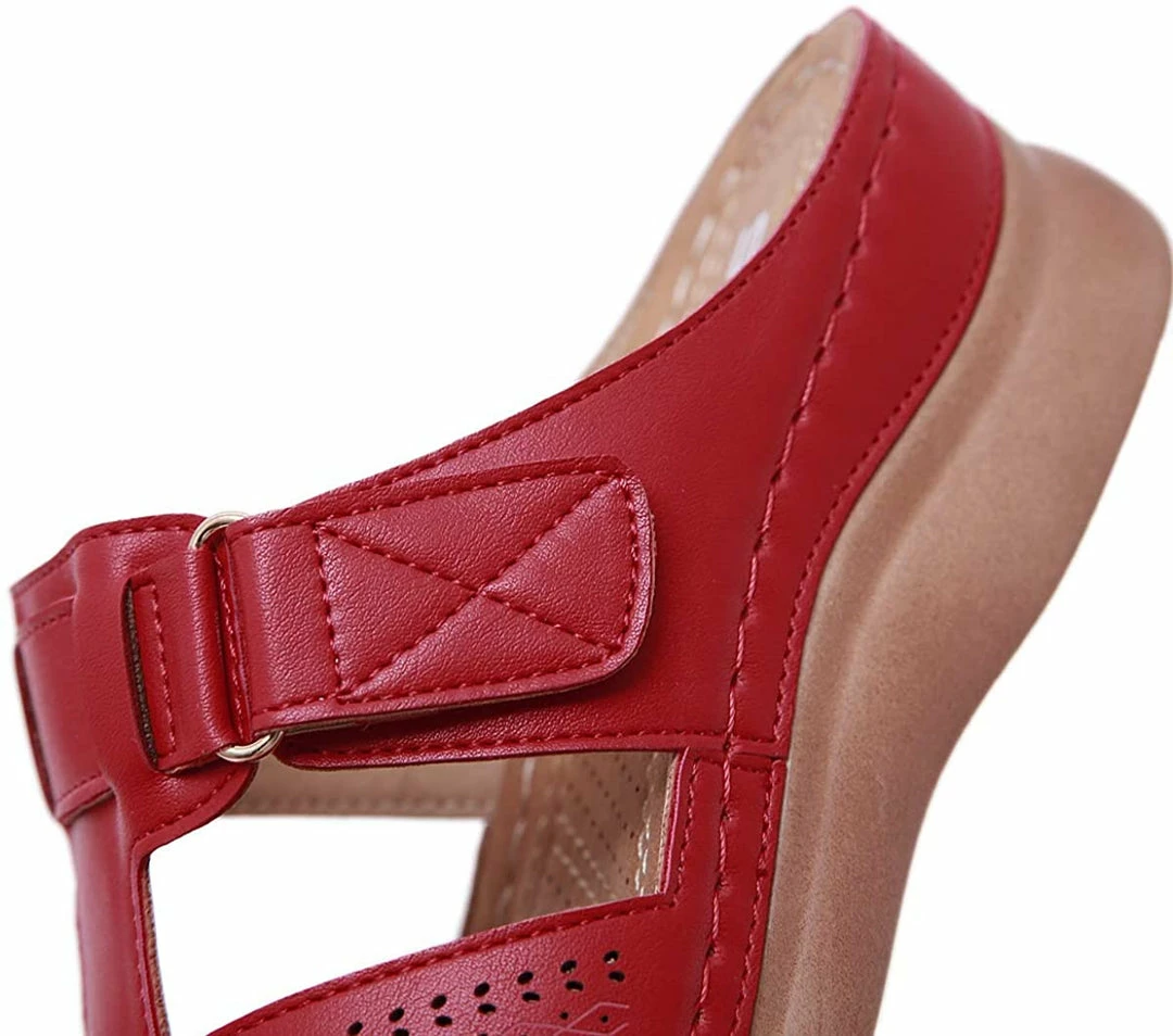 Nuheel® Woman Women's Slide Sandals Platform Wedge Shoes Slip On Casual Walking Sandals 5 Nuheel® Woman Women's Slide Sandals Platform Wedge Shoes Slip On Casual Walking Sandals