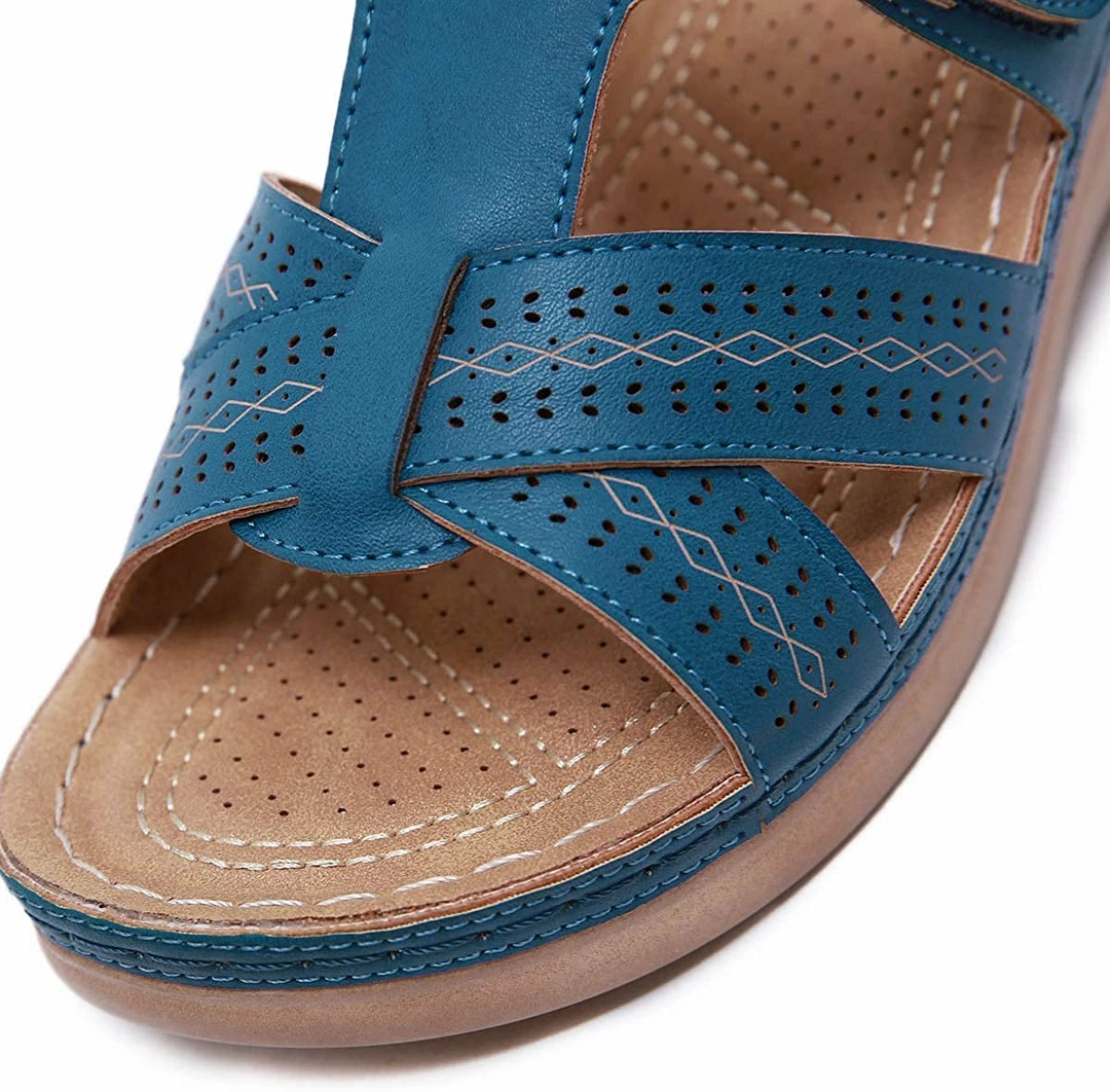 Nuheel® Woman Women's Slide Sandals Platform Wedge Shoes Slip On Casual Walking Sandals 19 Nuheel® Woman Women's Slide Sandals Platform Wedge Shoes Slip On Casual Walking Sandals