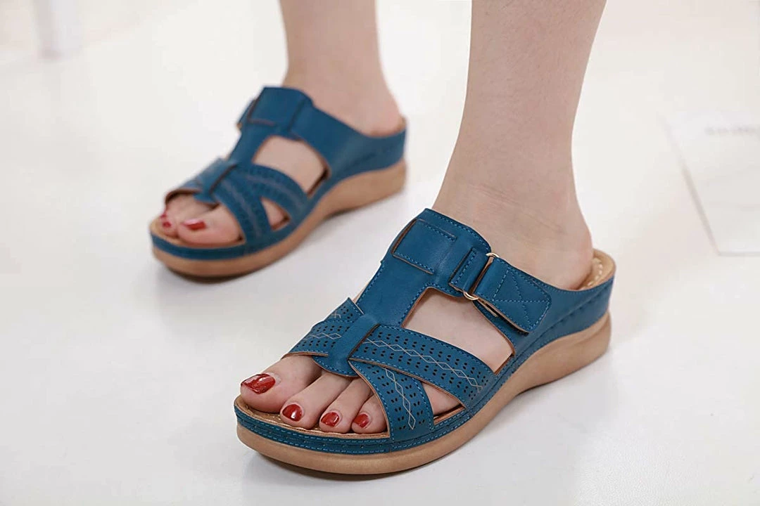 Nuheel® Woman Women's Slide Sandals Platform Wedge Shoes Slip On Casual Walking Sandals 22 Nuheel® Woman Women's Slide Sandals Platform Wedge Shoes Slip On Casual Walking Sandals