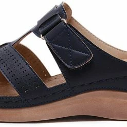 Nuheel® Woman Women's Slide Sandals Platform Wedge Shoes Slip On Casual Walking Sandals 53 Nuheel® Woman Women's Slide Sandals Platform Wedge Shoes Slip On Casual Walking Sandals