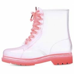 Nuheel® Nuheel Clear Rain Boots Creative Martin Boots Fashionable Rain Boots Women High-quality Rubber Boots