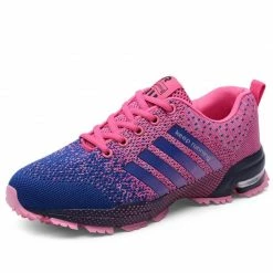 Nuheel® Nuheel Couple Knit Sneakers Breathable Running Shoes Walking Shoes