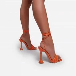 Woman Nuheel Elegant Strappy Sandals For Women, Black Heels,Weave Sandals, Party Shoes