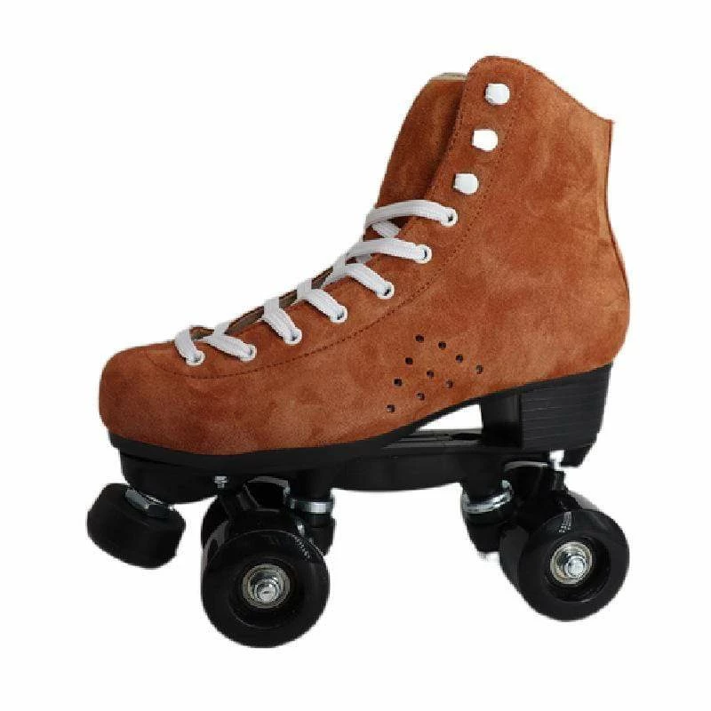 Nuheel® Woman Nuheel Green Suede Double Row Roller Skates Women Pu Four-Wheel Plastic Steel Base Roller Shoes,Size 4.5-13.5 29 Nuheel® Woman Nuheel Green Suede Double Row Roller Skates Women Pu Four-Wheel Plastic Steel Base Roller Shoes,Size 4.5-13.5