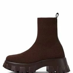 Nuheel® Ankle & Bootie Nuheel Knitting Platform Boots Designer Ankle Ankle Boots Sock Shoes Chelsea Boots 11