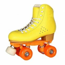 Nuheel® Nuheel Leather Outdoor Roller For Men Women Skates For Kids Four-wheel Roller Skates