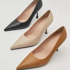 Nuheel® Nuheel Leather Stilettos Black Heels Pumps Shoes Designer Shoes 11 23 Nuheel® Nuheel Leather Stilettos Black Heels Pumps Shoes Designer Shoes 11