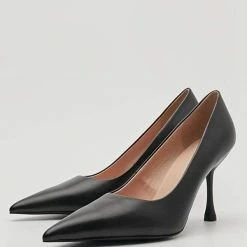 Nuheel® Nuheel Leather Stilettos Black Heels Pumps Shoes Designer Shoes 11 17 Nuheel® Nuheel Leather Stilettos Black Heels Pumps Shoes Designer Shoes 11