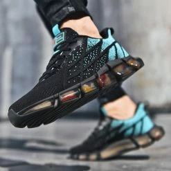 Nuheel® Nuheel Man'S Breathable Running Shoes Non Slip Walking Shoes Knit Shoes