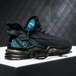 Nuheel® Nuheel Man'S Breathable Running Shoes Non Slip Walking Shoes Knit Shoes