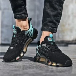 Nuheel® Nuheel Man'S Breathable Running Shoes Non Slip Walking Shoes Knit Shoes