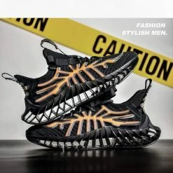 Nuheel® Man Nuheel Men'S Non Slip Blade Type Shoes Knit Walking Shoes Running Shoes