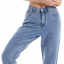 Nuheel® NUHEEL Mom Jeans For Women, High Waist Boy Friend Denim Women Jeans…