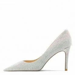 Nuheel® Nuheel Pointed Rhinestone Banquet Bridesmaid Shoes Wedding Shoes