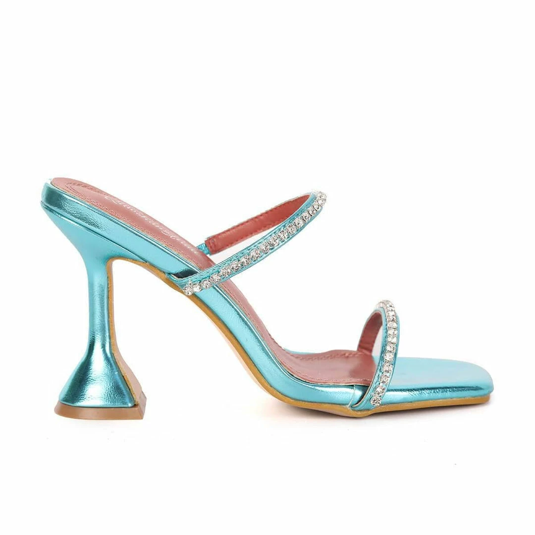 Nuheel Rhinestone Stiletto, Bright Sandals For Women, Heel, High Heels Woman 5 Nuheel Rhinestone Stiletto, Bright Sandals For Women, Heel, High Heels Woman