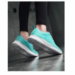 Nuheel® Woman Nuheel Simple Pure Color Couple Knit Shoes Breathable Walking Shoes 32 Nuheel® Woman Nuheel Simple Pure Color Couple Knit Shoes Breathable Walking Shoes