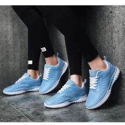 Nuheel® Woman Nuheel Simple Pure Color Couple Knit Shoes Breathable Walking Shoes 29 Nuheel® Woman Nuheel Simple Pure Color Couple Knit Shoes Breathable Walking Shoes