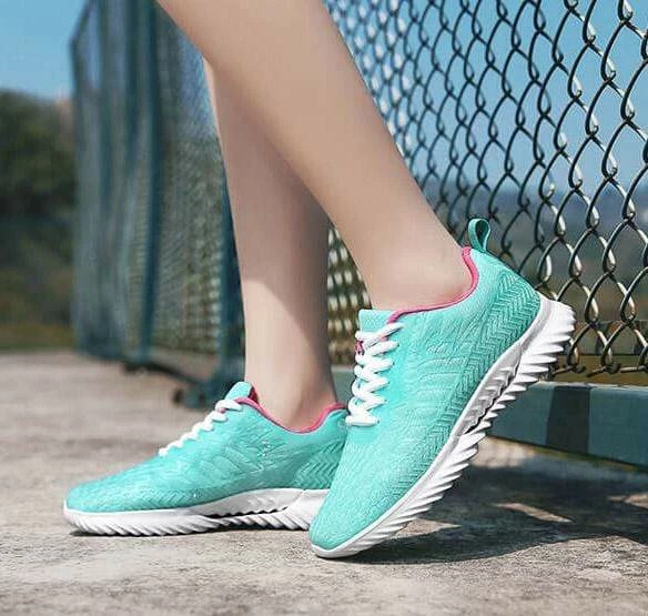 Nuheel® Woman Nuheel Simple Pure Color Couple Knit Shoes Breathable Walking Shoes 18 Nuheel® Woman Nuheel Simple Pure Color Couple Knit Shoes Breathable Walking Shoes