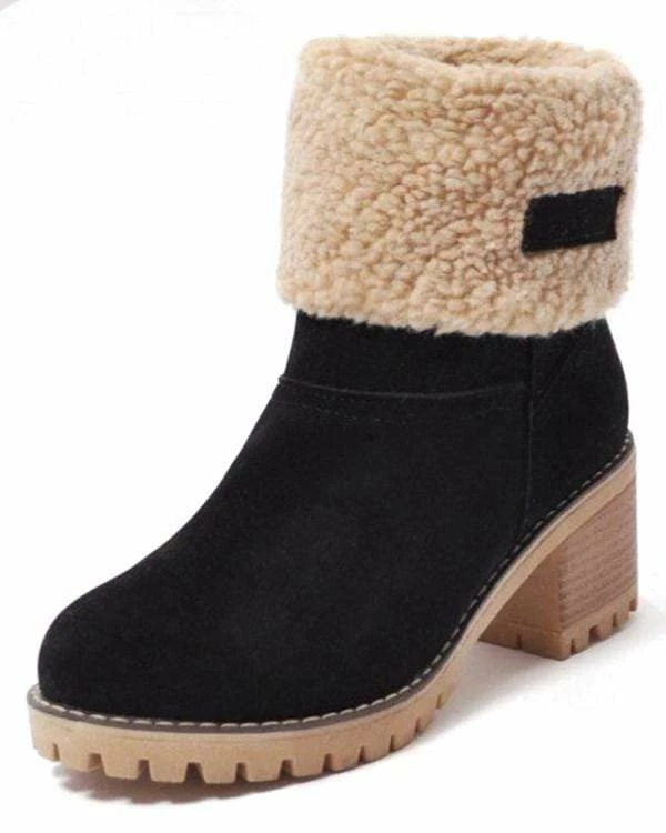 Nuheel® Nuheel Suede Snow Boots Women Two Wear Winter Boots Women Ankle Boots Ankle & Bootie 4 Nuheel® Nuheel Suede Snow Boots Women Two Wear Winter Boots Women Ankle Boots Ankle & Bootie