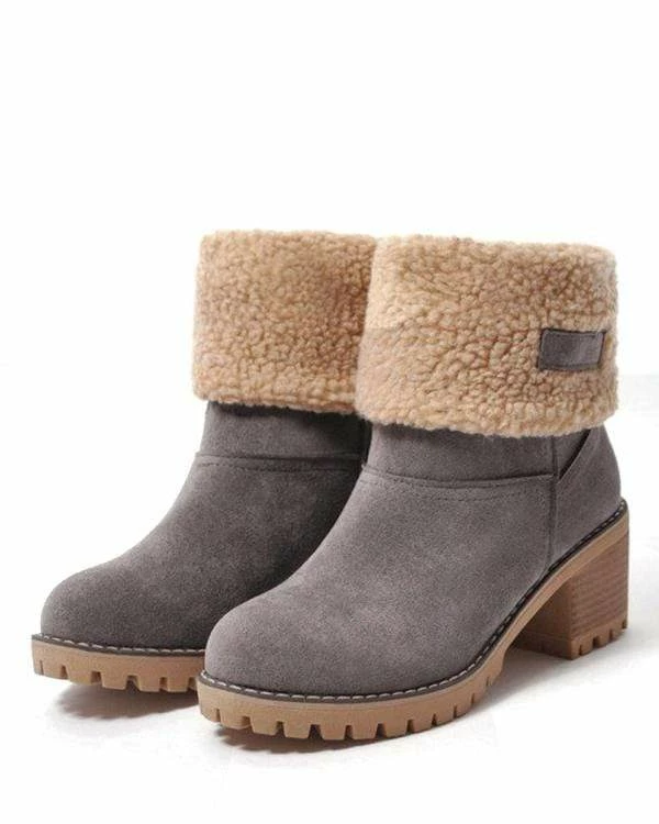 Nuheel® Nuheel Suede Snow Boots Women Two Wear Winter Boots Women Ankle Boots Ankle & Bootie 7 Nuheel® Nuheel Suede Snow Boots Women Two Wear Winter Boots Women Ankle Boots Ankle & Bootie