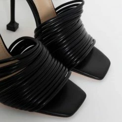 Nuheel® Nuheel Woman'S Stiletto Sandals Square Head Bandage