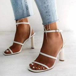 Nuheel® Woman Nuheel Women'S Thick High-Heeled Sandals Party Shoes