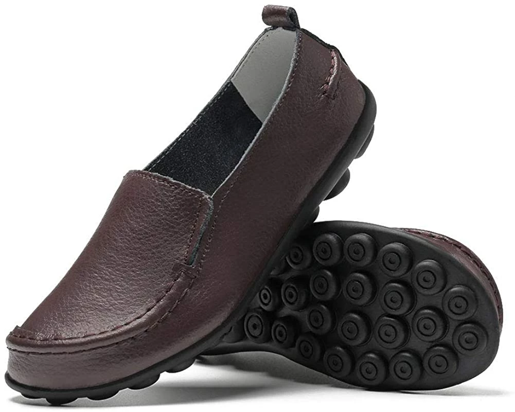 Nuheel® Loafers For Women Casual Leather Walking Flats Outdoor Driving Shoes Woman 33 Nuheel® Loafers For Women Casual Leather Walking Flats Outdoor Driving Shoes Woman