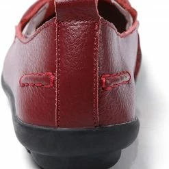 Nuheel® Loafers For Women Casual Leather Walking Flats Outdoor Driving Shoes Woman 46 Nuheel® Loafers For Women Casual Leather Walking Flats Outdoor Driving Shoes Woman
