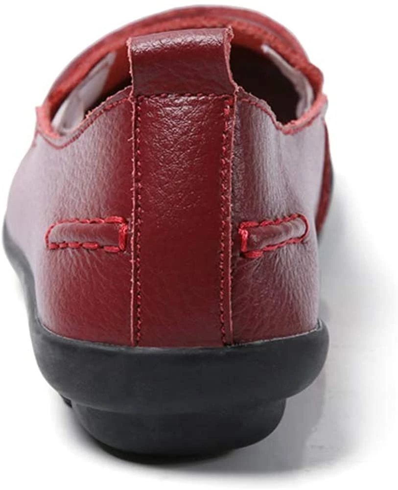 Nuheel® Loafers For Women Casual Leather Walking Flats Outdoor Driving Shoes Woman 5 Nuheel® Loafers For Women Casual Leather Walking Flats Outdoor Driving Shoes Woman