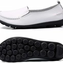 Nuheel® Loafers For Women Casual Leather Walking Flats Outdoor Driving Shoes Woman 51 Nuheel® Loafers For Women Casual Leather Walking Flats Outdoor Driving Shoes Woman