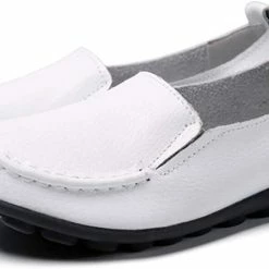 Nuheel® Loafers For Women Casual Leather Walking Flats Outdoor Driving Shoes Woman 53 Nuheel® Loafers For Women Casual Leather Walking Flats Outdoor Driving Shoes Woman