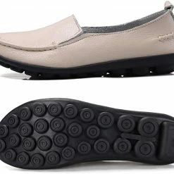 Nuheel® Loafers For Women Casual Leather Walking Flats Outdoor Driving Shoes Woman 57 Nuheel® Loafers For Women Casual Leather Walking Flats Outdoor Driving Shoes Woman