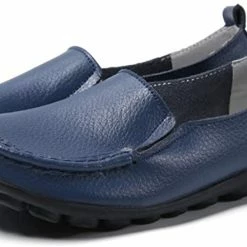 Nuheel® Loafers For Women Casual Leather Walking Flats Outdoor Driving Shoes Woman 65 Nuheel® Loafers For Women Casual Leather Walking Flats Outdoor Driving Shoes Woman