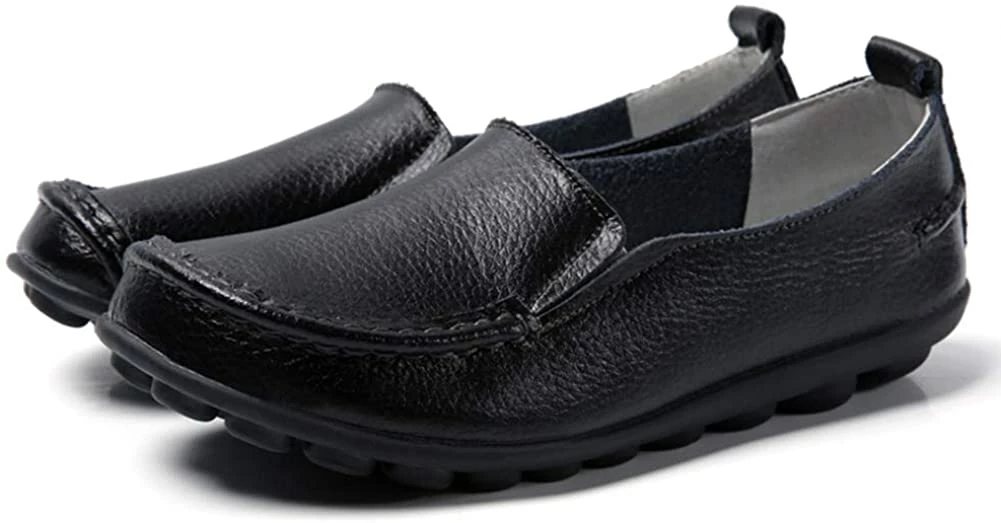 Nuheel® Loafers For Women Casual Leather Walking Flats Outdoor Driving Shoes Woman 30 Nuheel® Loafers For Women Casual Leather Walking Flats Outdoor Driving Shoes Woman