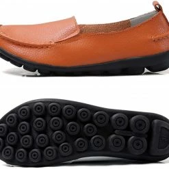 Nuheel® Loafers For Women Casual Leather Walking Flats Outdoor Driving Shoes Woman 81 Nuheel® Loafers For Women Casual Leather Walking Flats Outdoor Driving Shoes Woman