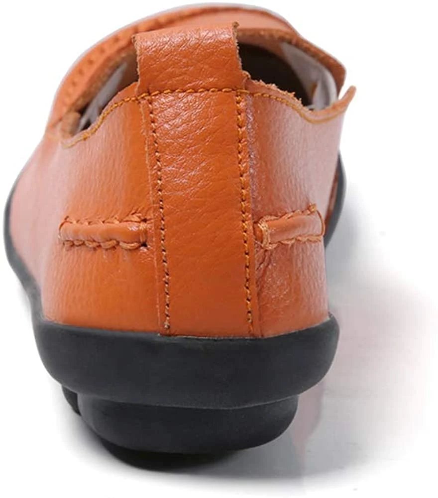 Nuheel® Loafers For Women Casual Leather Walking Flats Outdoor Driving Shoes Woman 41 Nuheel® Loafers For Women Casual Leather Walking Flats Outdoor Driving Shoes Woman