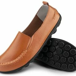 Nuheel® Loafers For Women Casual Leather Walking Flats Outdoor Driving Shoes Woman 80 Nuheel® Loafers For Women Casual Leather Walking Flats Outdoor Driving Shoes Woman